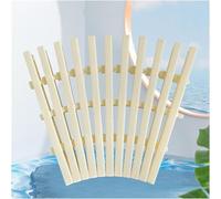 PBDEIOEOE Grille de Drainage à débordement, Grilles de Drainage de Piscine en Plastique ABS, Couvercle de gouttière de Piscine Blanc, Plusieurs Tailles, 1 pièce(18x100cm)