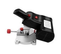 PBTERDTF Scie à onglet 220 V - Petite scie radiale 0-45° - Mini scie à onglet - En acier électrique - 6000 tr/min - Pour découpe de bois et de verre