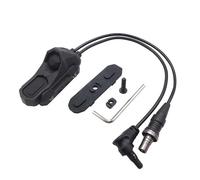 PBTMCD Pressostat À Bouton Double Fil Distance Modulaire, Ensemble De Interrupteur Pression Augmentée, Adapté Au Système M&K sur Rail 20 Mm