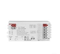 PC pour contrôleur Zigbee 3.0 Strip 15 A RGBW Mode PC pour Zigbee | Pour protocole Zigbee 3.0, prise en charge pour RVBCCT/RGBW/RGB, charge maximale 15 A, entrée DC12-48 V