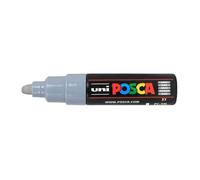 Posca Marqueur peinture PC7M Pointe large conique Encre inodore miscible tous supports Gris