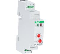 Relais temporisé 1P 10A 0,1 sec-576h 12-264V AC/DC Arrêt différé PCA512UNI f&f 5908312591368