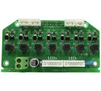 Pcb (Contrôle) LED IP PAR 7x9W (P4-061 V1.1) - Pièces de rechange