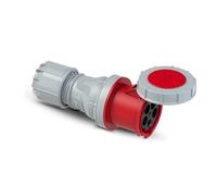 PCE 245-6 Connecteur CEE 125A 5 Pôles 6h Power Twist, Prise Étanche IP67 | Adaptateur courant fort 400V robuste pour chantiers et industrie, borne à vis, câble 16-50 mm², boîtier PA6 antichoc IK10