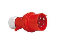 PCE 40829L Prise CEE avec changement de phase 16 A Rouge Import Allemagne