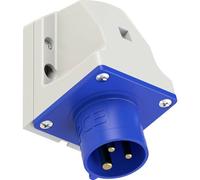 PCE Prise murale mâle CEE-CARA 513-6 – 16 A 3 pôles 230 V 6h IP44 1 pc