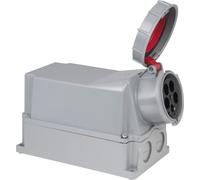 PCE CEE 125 A/400 V 5P Wallmount - Rot femelle - IP67