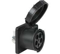 PCE CEE 125 A/400 V prise femelle 5 broches noir - IP67