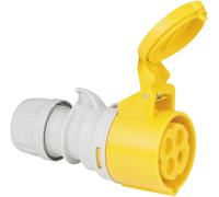 PCE CEE 16 A/110 V 4P Fiche - femelle - jaune - Connecteurs CEE