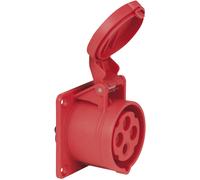 PCE CEE 16 A/400 V - 4P Fiche femelle rouge - Connecteurs CEE