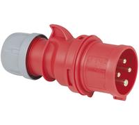PCE CEE 16 A/400 V - 4P Fiche mâle rouge - Connecteurs CEE