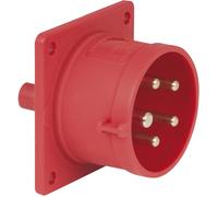 PCE CEE 16 A/400 V 5 broches, prise mâle rouge - Connecteurs CEE