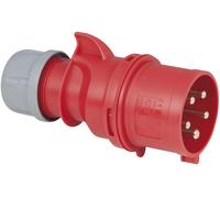PCE CEE 32 A/400 V 5 broches mâle rouge - Connecteurs CEE