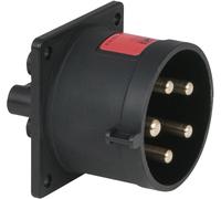 PCE CEE 32 A/400 V 5 broches, prise mâle, noire - Connecteurs CEE