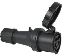 PCE CEE 63 A/400 V 5 broches femelle Noir - IP67 - Connecteurs CEE
