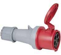 PCE CEE 63 A/400 V 5 broches femelle rouge - IP44 - Connecteurs CEE