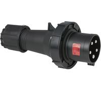 PCE CEE 63 A/400 V 5 broches mâle noir - IP67 - Connecteurs CEE