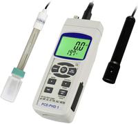 PCE Instruments Appareil de mesure de la conductivité salinité, température, pH, particules dissoutes, conductivité, Redox (ORP), saturation en oxygène, analyse