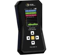 PCE Instruments PCE-RDM 10 Tube compteur de Geiger-Müller Radiation: Gamma, Rayons X, Beta signal sonore davertissement, avec fonction dosimètre, enregistreur