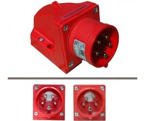 PCE Inverseur de phase - Fiche murale 16 A 5p 6h IP44