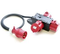 PCE SIROX Répartiteur de courant CEE Kompaktverteiler mit Zuleitung 1,5m H07RN-F 5G6,0 qmm 32A 953.0113 400 V 32 A