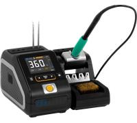 Set station de soudage PCE Instruments PCE-SST 200 numérique 200 W 100 - 450 °C avec panne à souder