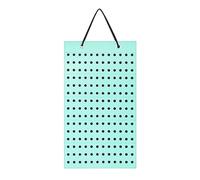 PciDinFo Organisateur de Charms pour Chaussures Présentoir à Suspendre Pochette de Rangement Panneau Mural Feutre Robuste Approprié pour Femmes Filles Chambre, Vert clair