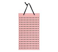 PciDinFo Organisateur de Charms pour Chaussures Présentoir à Suspendre Pochette de Rangement Panneau Mural Feutre Robuste Approprié pour Femmes Filles Chambre, ROSE