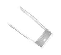 PciDinFo Roue de Chariot Pliable Roue Utilitaire Robuste Antichoc Plastique Caoutchouc Double Roulement pour Accessoires de Pelouse Barbecue Jardin