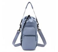 PciDinFo Sangle d'Épaule pour Bouteille Porte-Bouteille Sac Bandoulière Poche de Rangement Matériau Léger Protection Ajustable Convient pour Randonnée Gym Sport Déplacement Quotidien, Bleu