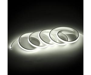 pcning 2M COB Bandeau LED Autocollant Blanc Froid 220V sans Transformateur | 2 Meters LED Strip Light , 220 Volt Ruban LED , Self-adhesive LED Bande , 10CM Coupable , IP67 Etanche Stripe LED