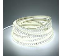 pcning 8m Bande Lumineuse a LED AC 220V 230V IP67 Etanche, SMD 5730 120led / m Ruban de 8 Metres (Blanc Froid, 8)