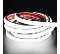 pcning Adhesif Ruban LED COB 220V 5M Bandeau IP67 Etanche, 5 Metres Bandeau Lumineux 230V Puissant Blanc Froid Strip (5, Blanc Froid)