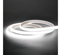 pcning Bandeau LED COB 220V 2M Avec Interrupteur ON OFF, 2 Meters Lumineuse Interieur Exterieur Blanc Froid 6000K (Blanc Froid, 2M)