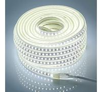pcning IP67 Etanche Ruban LED SMD 5730 220V 230V 15m, SMD 5730 120led / m Bande de 15 metres 6000K Blanc Froid (Blanc Froid, 15)