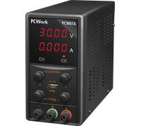 PCW 07A - Alimentation de laboratoire, 0 - 30 V, 0 - 5 A, commande analogi