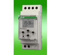 PCZ-525.4 Interrupteur horaire 1 canal astronomique 16A 1P 2M 24-264V Ac/dc coupure nocturne