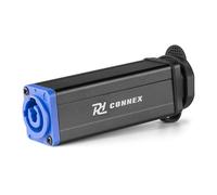 PD Connex PSB20 Coupleur pour Rallonge Alimentation PowerCon-PowerCon IP65 Bleu