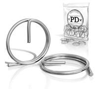 PD® Goupille annulaire 2x23 mm | Bagues de sécurité en acier inoxydable A4 V4A | Bagues d'arrêt pour sécuriser les boulons enfichables | Goupilles universelles pour boulons de sécurité | 10 pcs