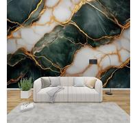 pdghsdkgjh Papier peint photo effet marbre vert foncé, motif pierre, pour salon, chambre ou chambre d'enfant, 150 x 105 cm, stickers - Peinture sans cadre - Poster