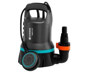 Pe éva subs 9000 Gardena : Ppe p eaux claires débit 9 000 l/h, comm flott ac opti fonction continu, aspir plat 2 mm, syst rac rap 300 W (09030-20)