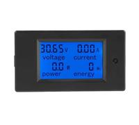 PEACEFAIR Voltmètre Numérique DC 6.5-100V, Ampèremètre LCD avec Shunt 50A, Mesure Tension Courant Puissance Énergie, PZEM-051