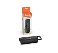 Peach Destructeur de documents PS400-00 - Sécurité 1 - Compact - Silencieux - Coupe droite
