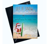Peachy Antics Carte de Noël humoristique avec inscription « Let It Snow » SP135