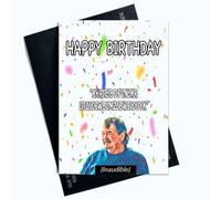 Peachy Antics Cartes d'anniversaire amusantes de la ferme de Clarkson, blague, rire, fantaisie SP46