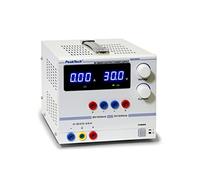 Peak Tech 3 canaux Linear Appareil de geregeltes DC Alimentation de laboratoire 0-30 V/0-2,5 A Règle Bar et 5/12 V/0,5 A Tension fixe avec transformateur sécurité, 1, P 6035 D