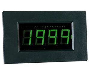 Peak Tech affichage LED Vert - Digital Voltmètre/Ampèremètre comme instrument à encastrer - 1999 chiffres Digits, 14 mm Hauteur, 1 pièce, LDP-240