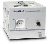 Transformateur d'isolement PeakTech P 2240 230V AC 2,5A 500W séparation galvanique
