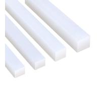 Peakjune Bande D'éTanchéIté CarréE en Caoutchouc De Silicone Solide,Bande Plate Solide en Silicone,Profilé De Remplissage des Joints en Silicone,éTanche,Souple,pour Porte,FenêTre