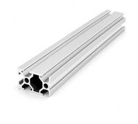 Peakjune Profile Aluminium Anodisé RéSistant Aux IntempéRies,Profil De Montage pour CNC DIY,Profil en Aluminium Longueur Standard,Surface Lisser,pour Imprimante DIY 3D DIY,Machine CNC